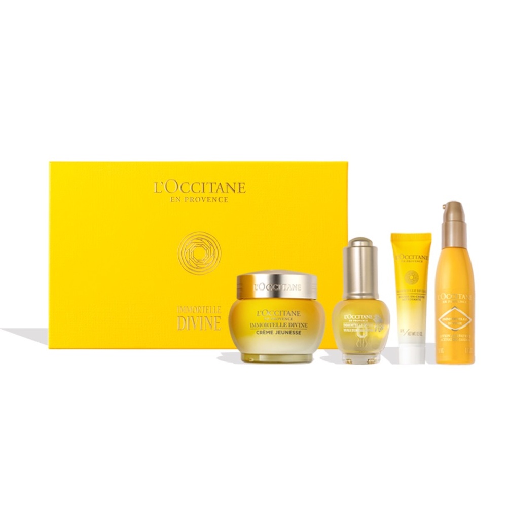 L'Occitane Immortelle Divine Skincare Set